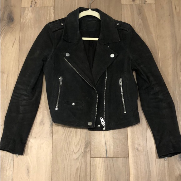 Suede Motorcycle Jacket - Picture 2 of 11